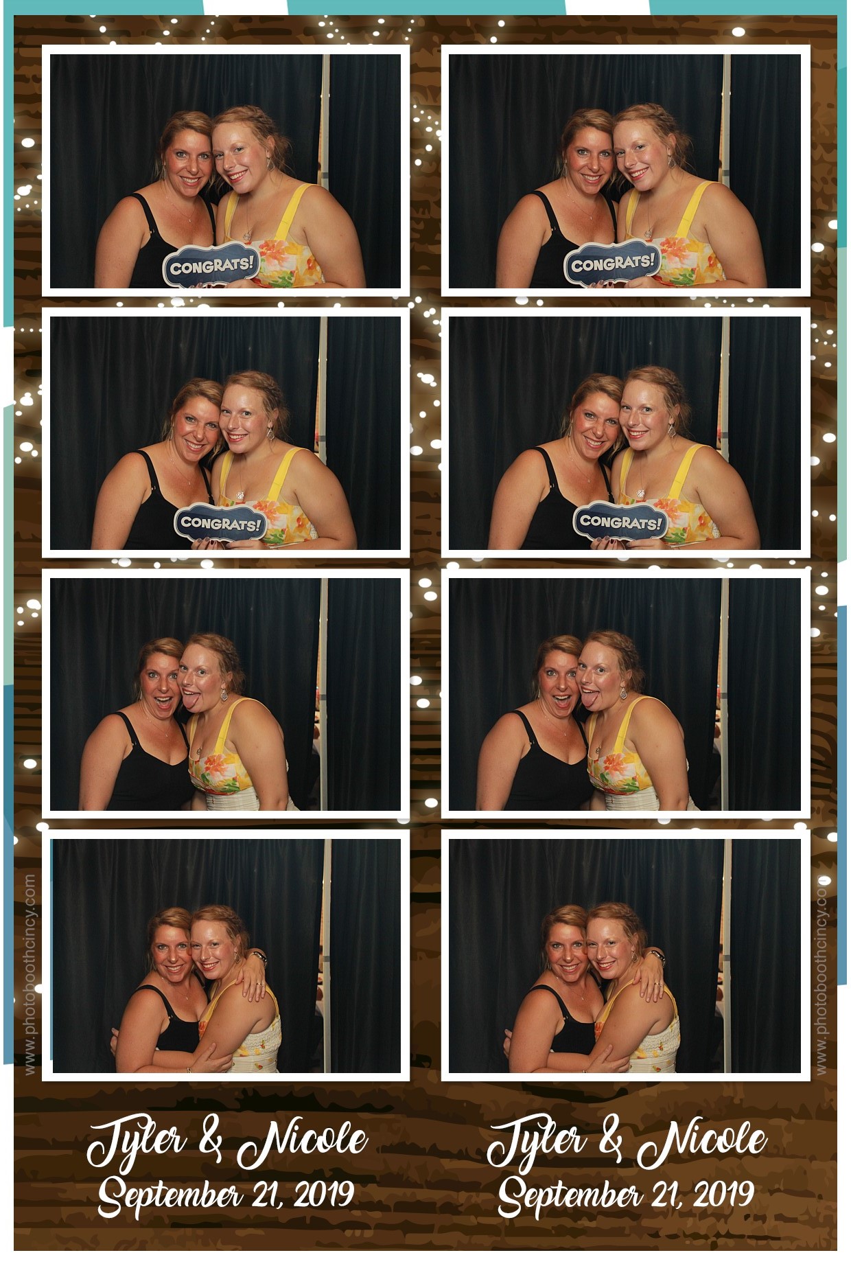Nicole Lahrmann & Tyler Wilson | View more photos from the event at gallery.photoboothcincy.com/u/PhotoBoothCincy/Nicole-Lahrmann-Tyler-Wilson